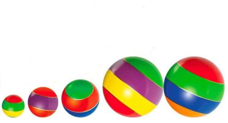 Купить Мячи резиновые (комплект из 5 мячей различного диаметра) в Харабали 