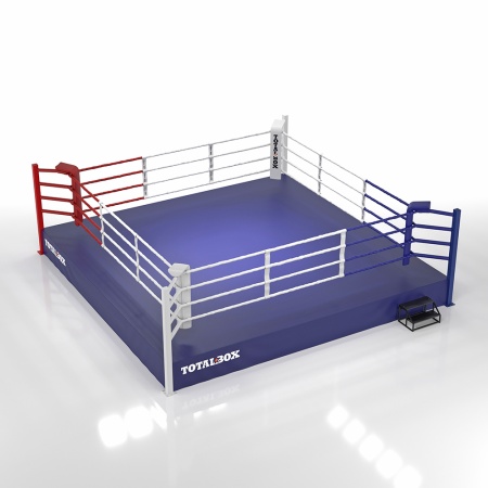 Купить Ринг боксерский Totalbox на помосте 0,5 м, 5х5м, 4х4м в Харабали 