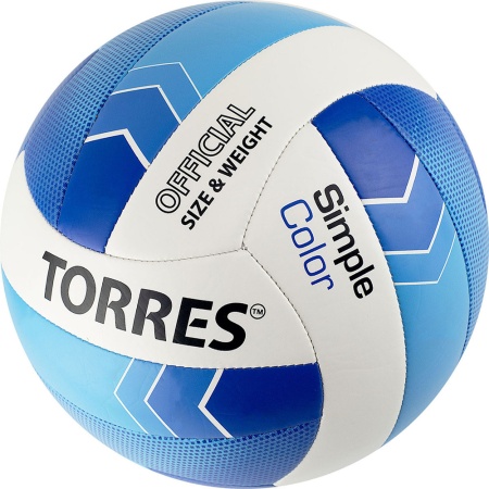 Купить Мяч волейбольный Torres Simple Color любительский р.5 в Харабали 